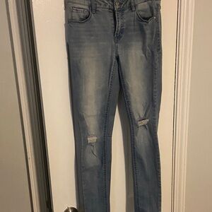 Classic Light Blue Women's Skinny Jeans